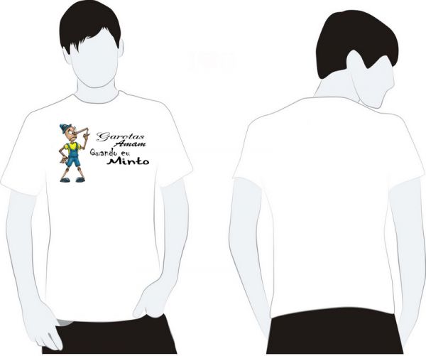 CAMISA - GAROTAS AMAM QUANDO EU MINTO