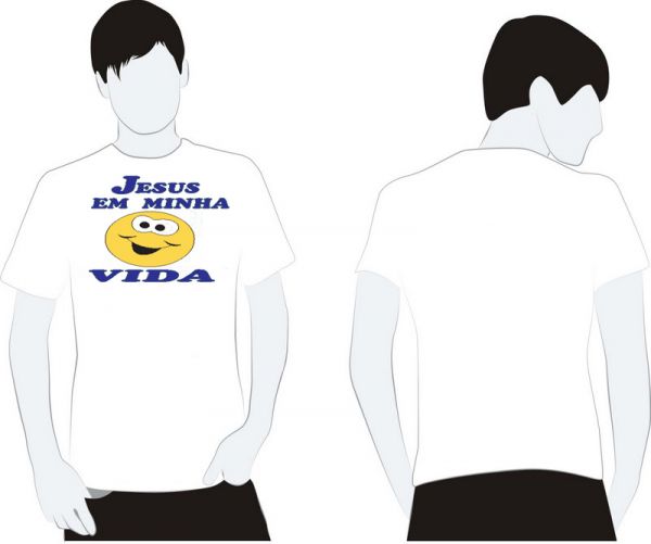 CAMISA - JESUS EM MINHA VIDA