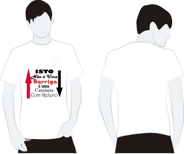 CAMISA - ISTO NÃO E UMA BARRIGA