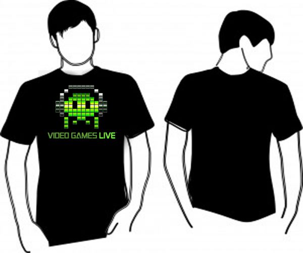 Camisa - Video Game Live