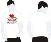 Camisa ME GUSTA AMOR