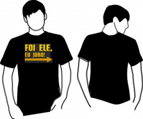 Camisa - Foi ele eu Juro