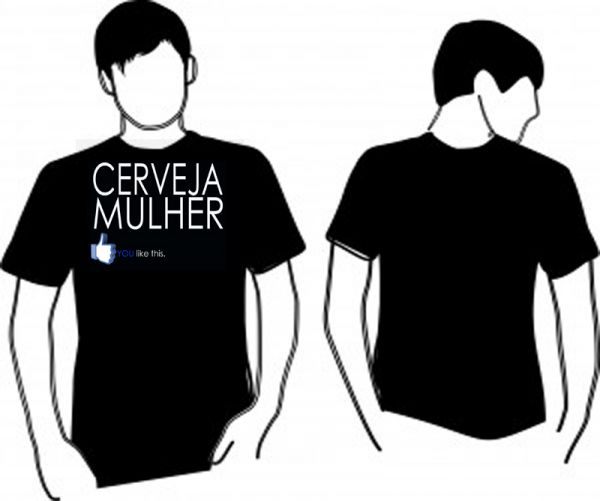 Camisa - Cerveja & Mulher