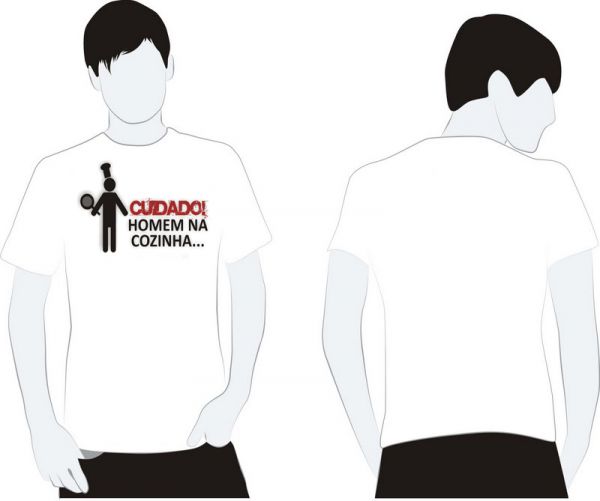 CAMISA - CUIDADO HOMEM NA COZINHA