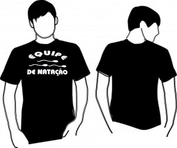 Camisa - Equipe Natação