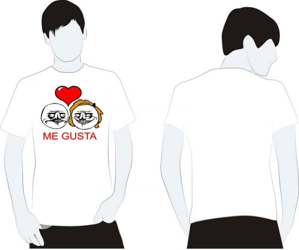 Camisa ME GUSTA AMOR
